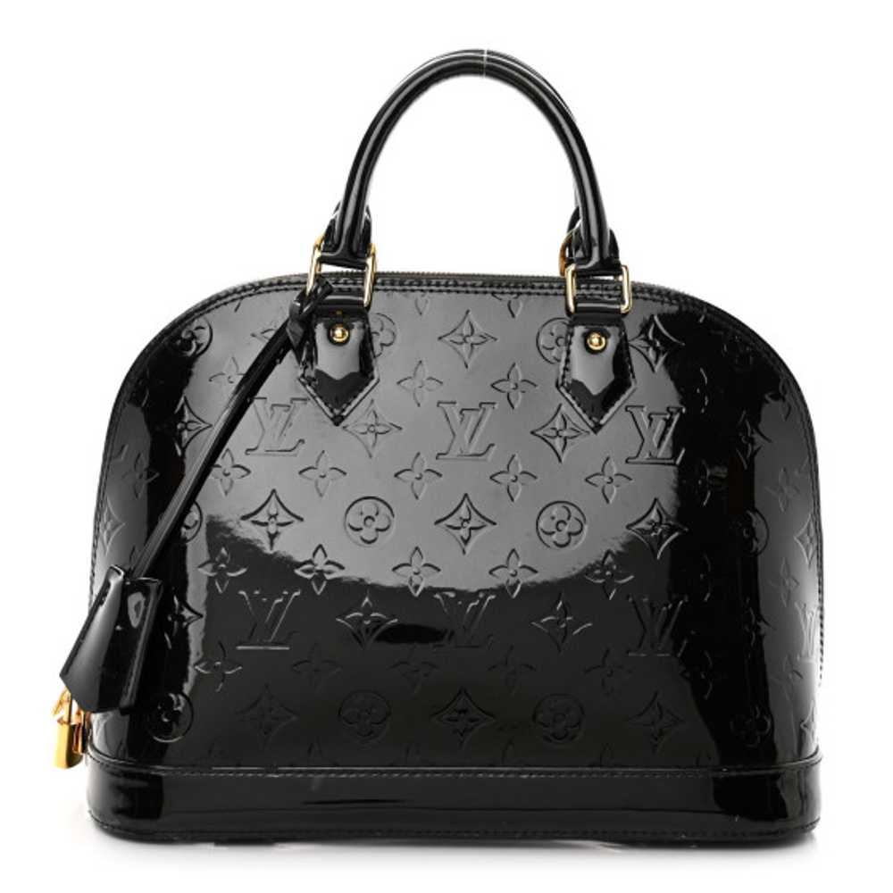 LOUIS VUITTON Vernis Alma PM Black - image 1