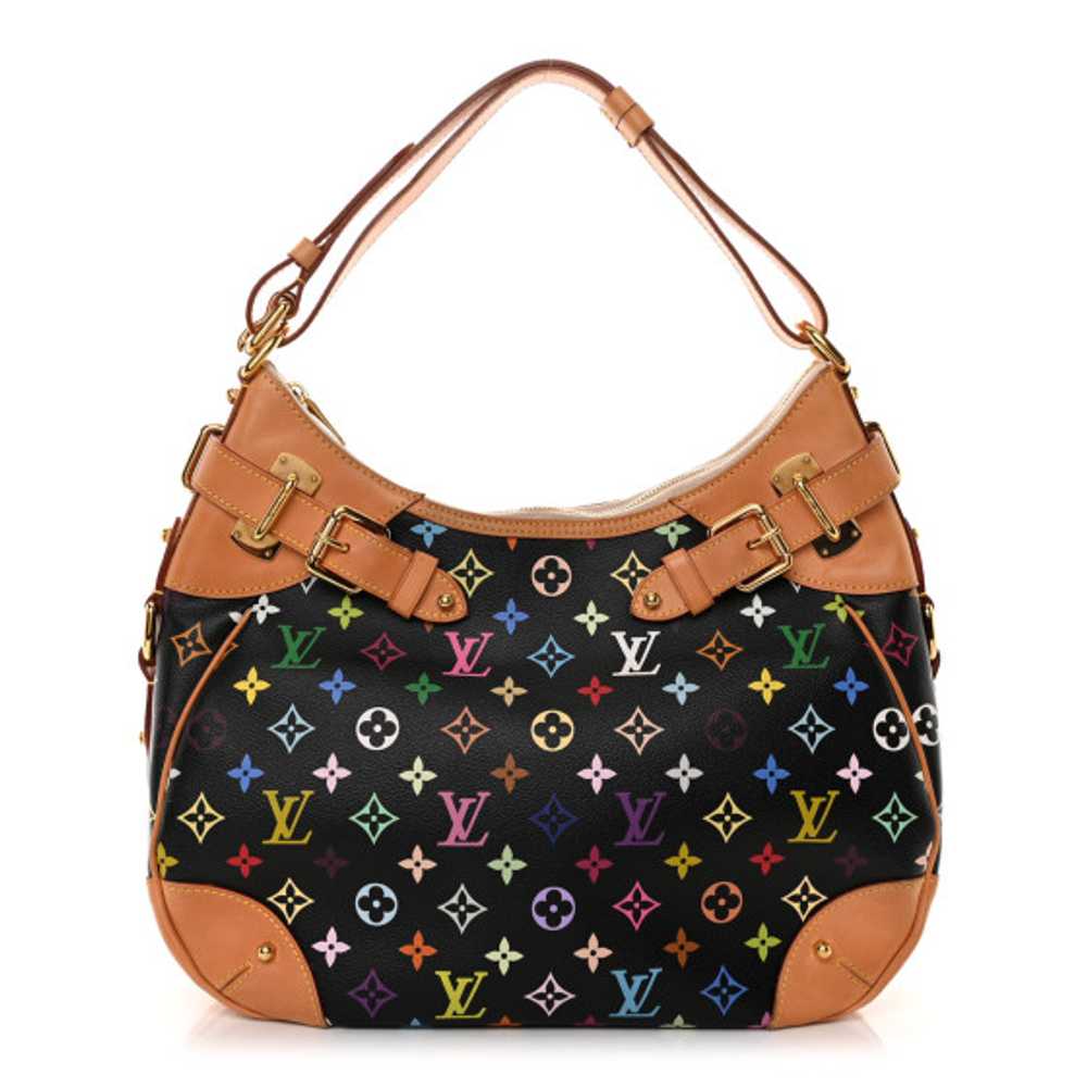 LOUIS VUITTON Monogram Multicolor Greta Black - image 1