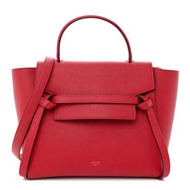 CELINE Baby Grained Calfskin Micro Belt Bag Coque… - image 1