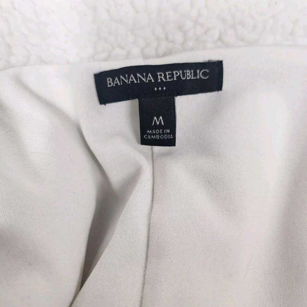 Banana Republic Womens Sherpa Coat Size M White C… - image 5