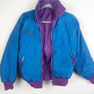 COLUMBIA | Reversible Snow Ski Jacket Coat Turquo… - image 1