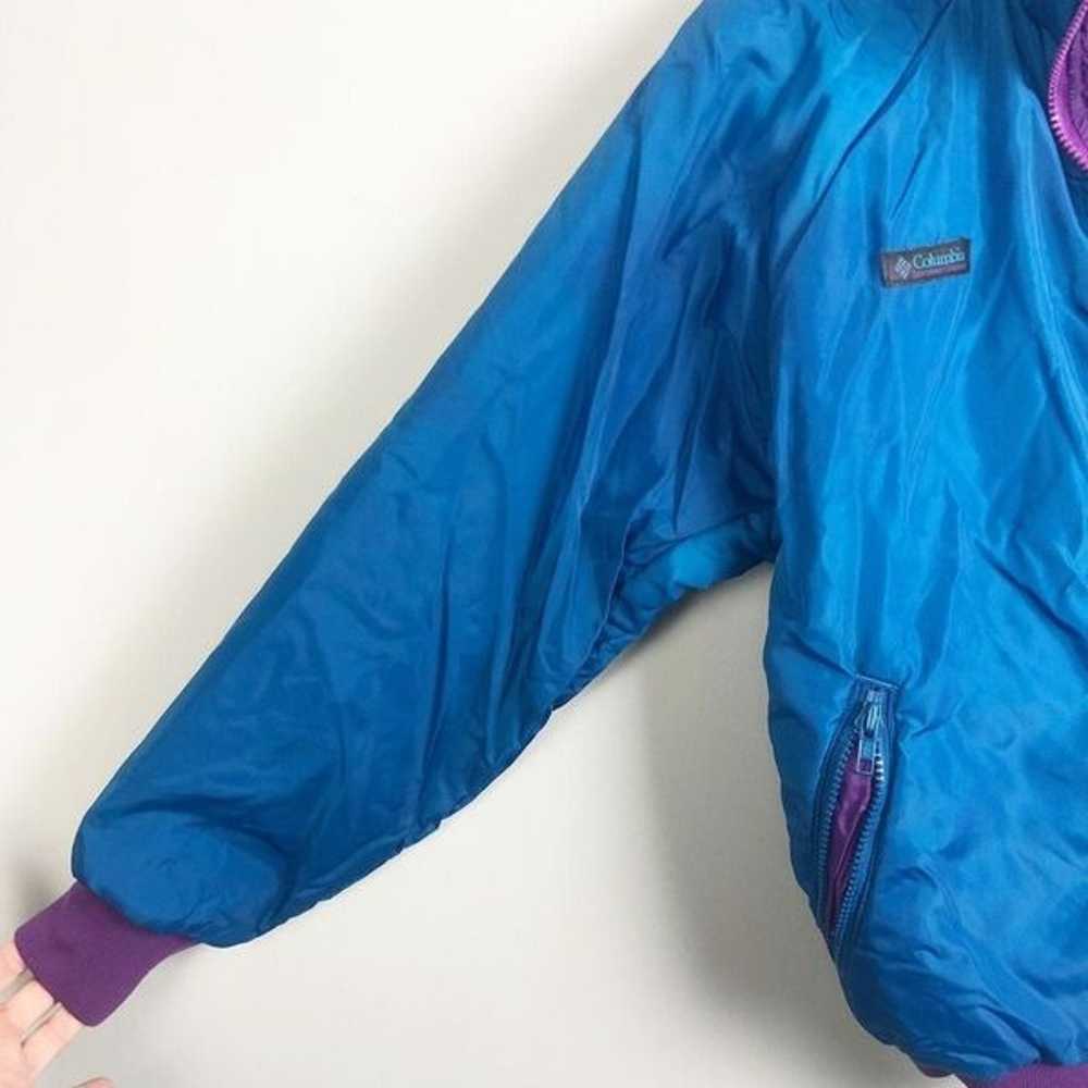 COLUMBIA | Reversible Snow Ski Jacket Coat Turquo… - image 3