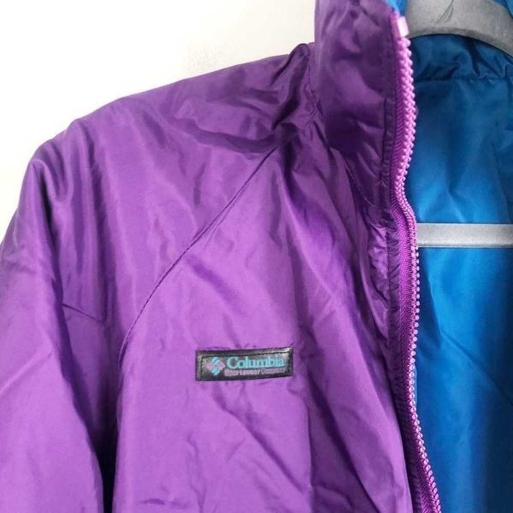 COLUMBIA | Reversible Snow Ski Jacket Coat Turquo… - image 8