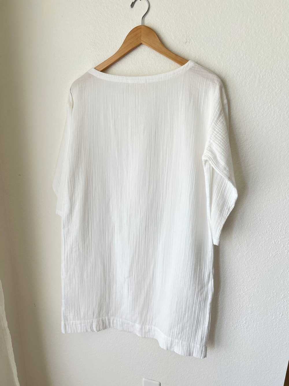 EILEEN FISHER White Tunic Dress (XS) | Used,… - image 5