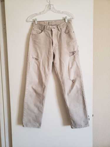 550 Relaxed Fit Distressed Levi's (29") | Used,…