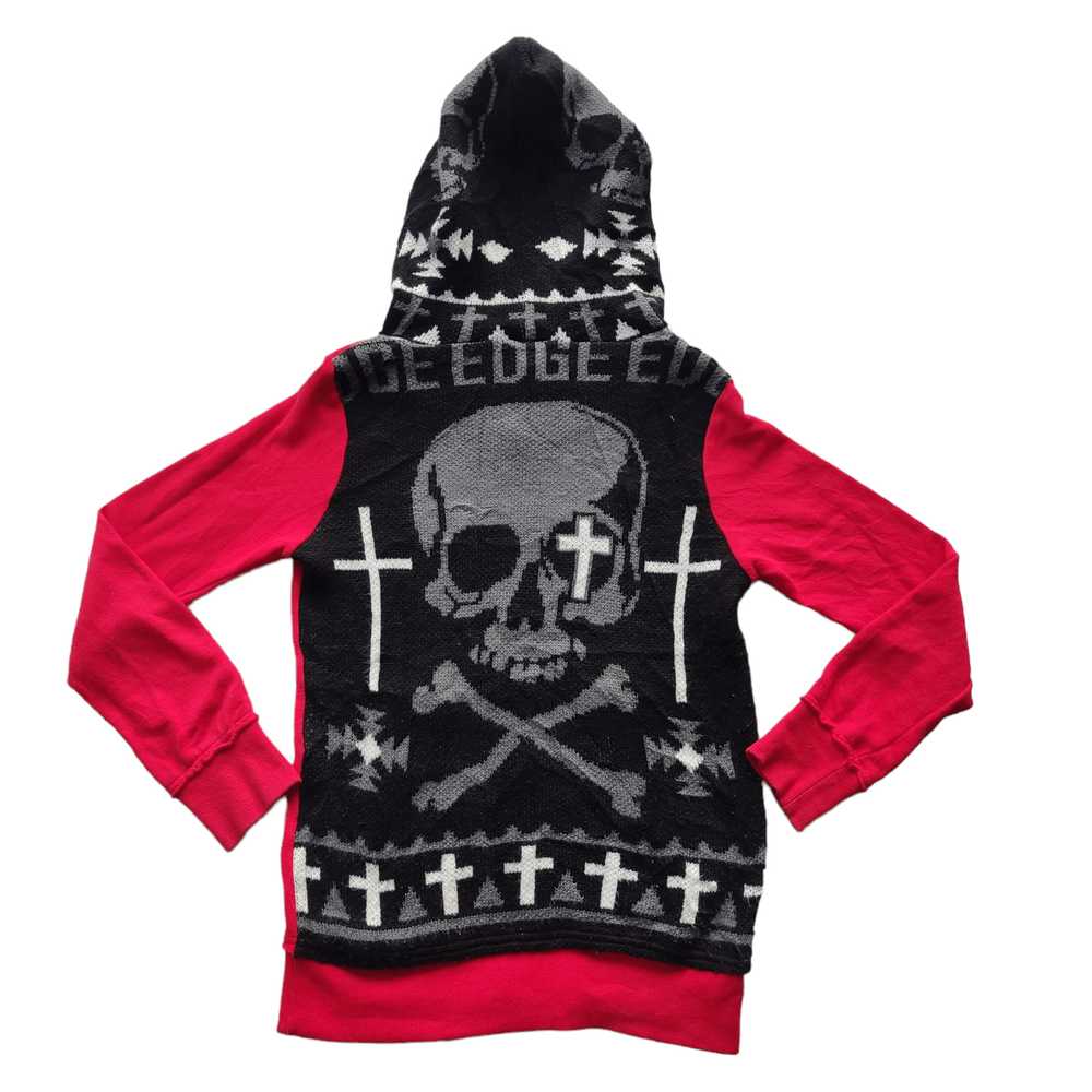 Japanese Brand Zip Hoodie Ghost of Harlem like Ma… - image 1