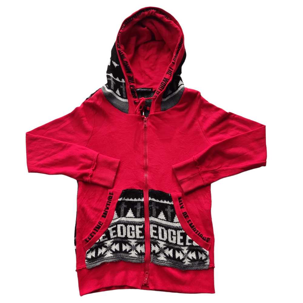 Japanese Brand Zip Hoodie Ghost of Harlem like Ma… - image 2