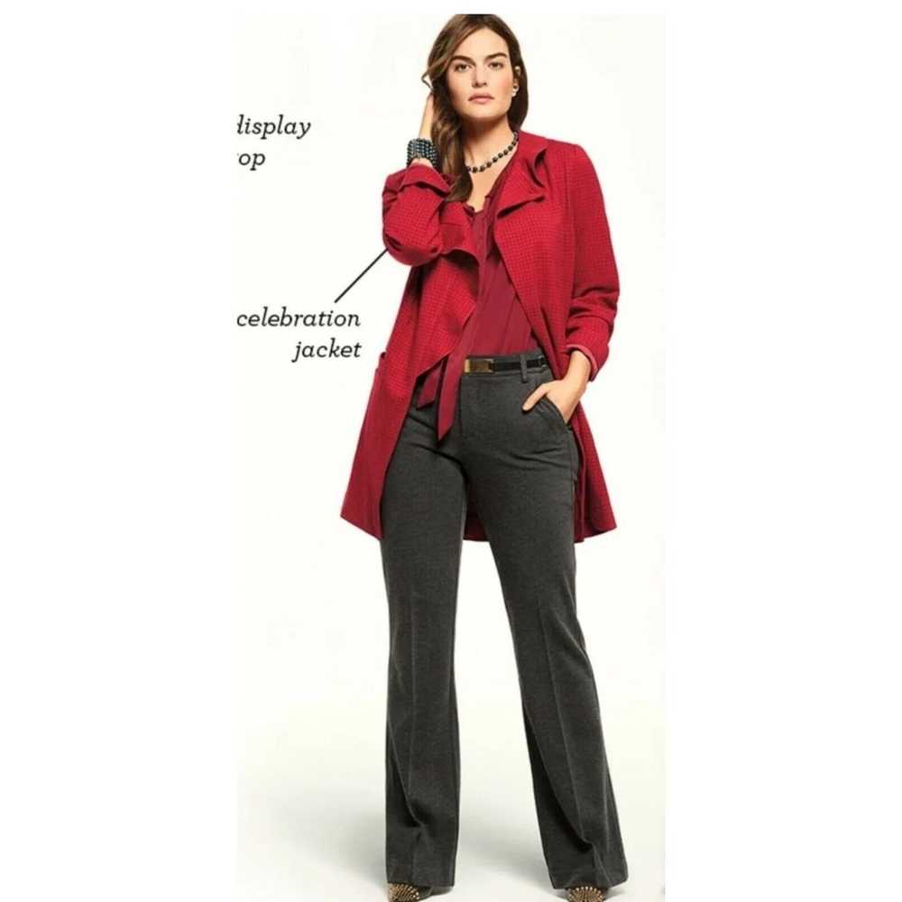 Cabi Celebration Jacket #3546 Houndstooth Long Ru… - image 1