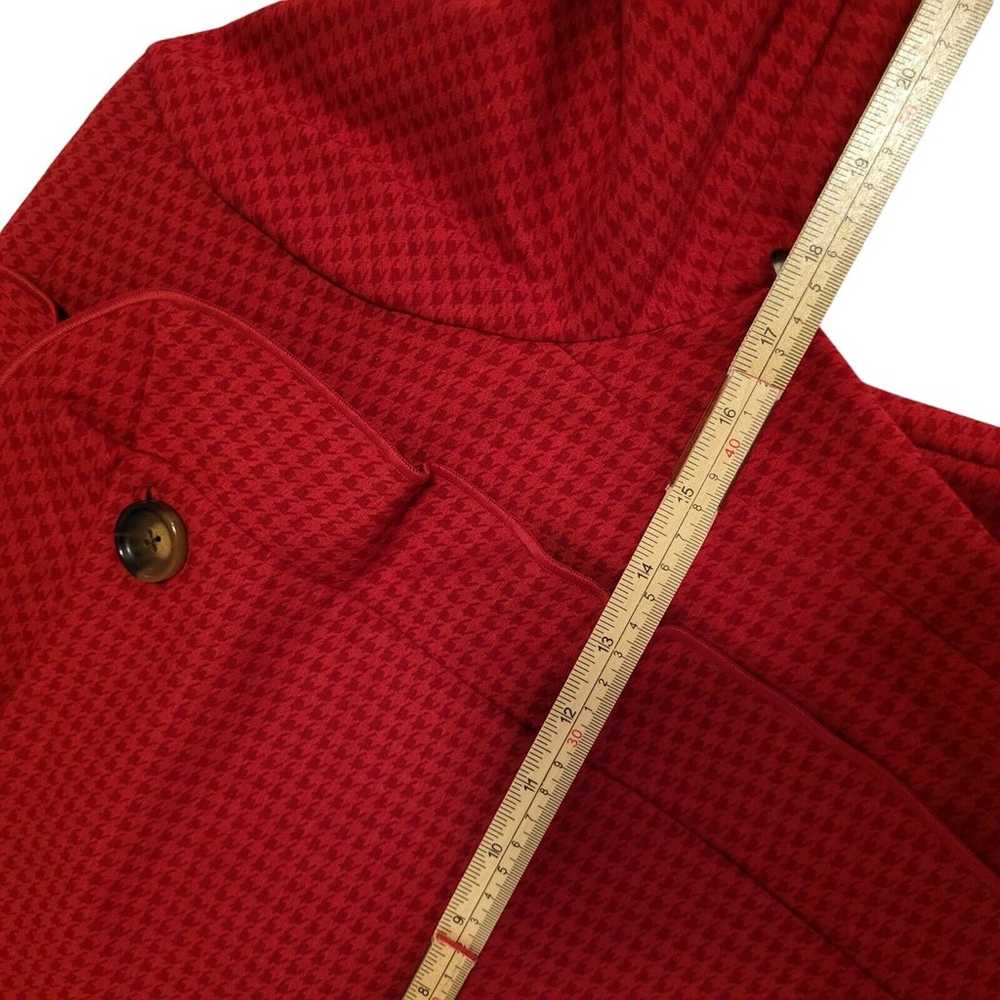 Cabi Celebration Jacket #3546 Houndstooth Long Ru… - image 9