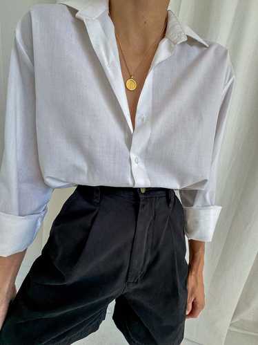 Vintage Pierre Cardin Cotton Blend Button Up - Tis