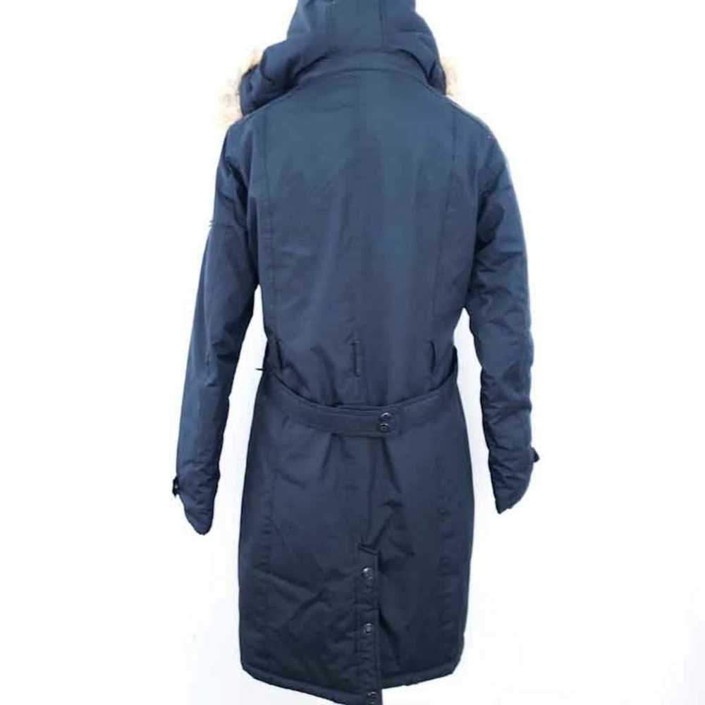 Rocawear Hooded Anorak Puffer Coat Jacket Black L… - image 4