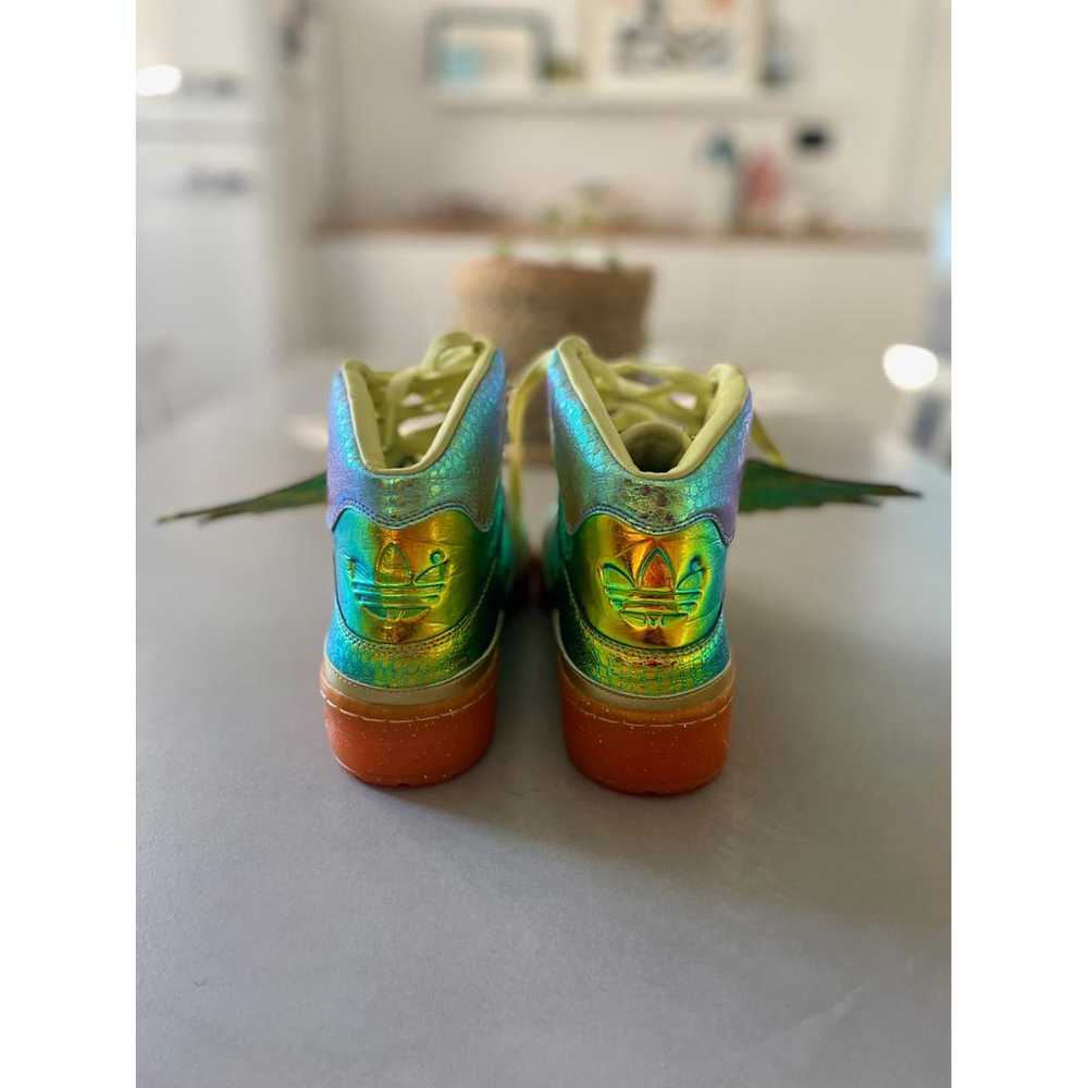 Jeremy Scott Pour Adidas Leather high trainers - image 10