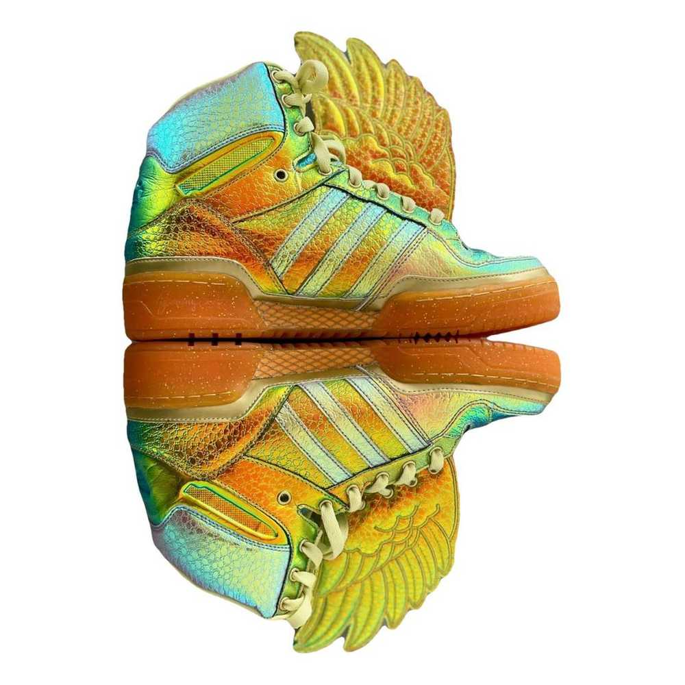 Jeremy Scott Pour Adidas Leather high trainers - image 2