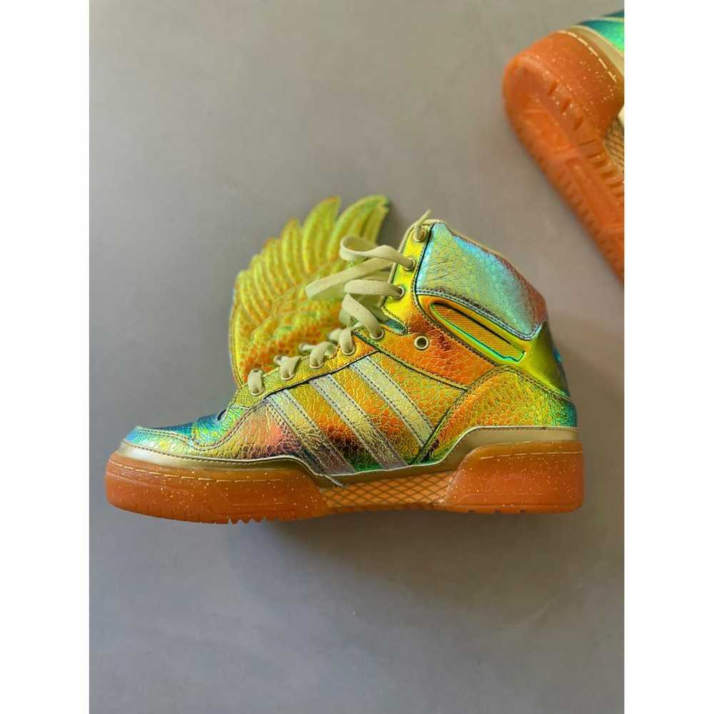 Jeremy Scott Pour Adidas Leather high trainers - image 5