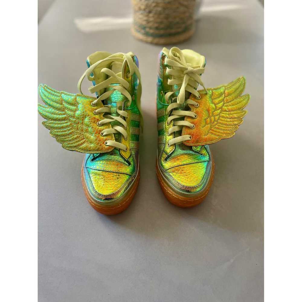 Jeremy Scott Pour Adidas Leather high trainers - image 6