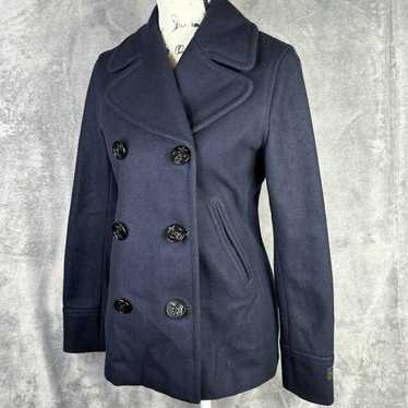 Polo Jeans Ralph Lauren Wool Pea Coat Womens Smal… - image 1