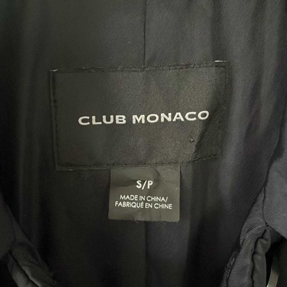 NWOT Club Monaco Padded Overcoat- Navy - image 3