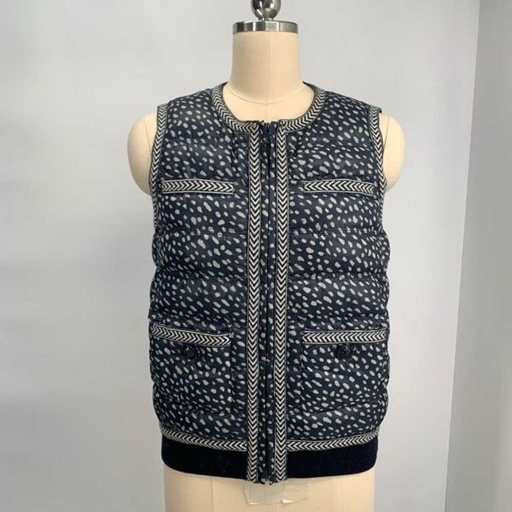 Tory Burch goose down puffer jacket vest sz 2 or … - image 1