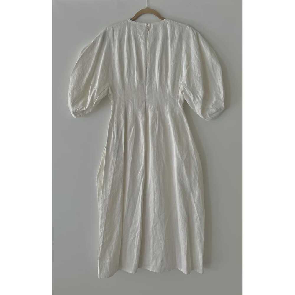 Celine Linen mid-length dress - image 7