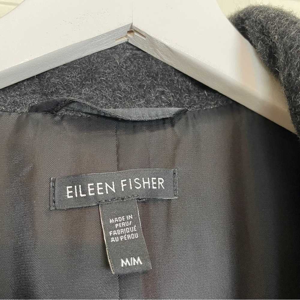 Eileen Fisher Baby Alpaca Wool Overcoat - image 9
