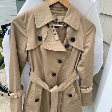 Burberry blue label trench coat