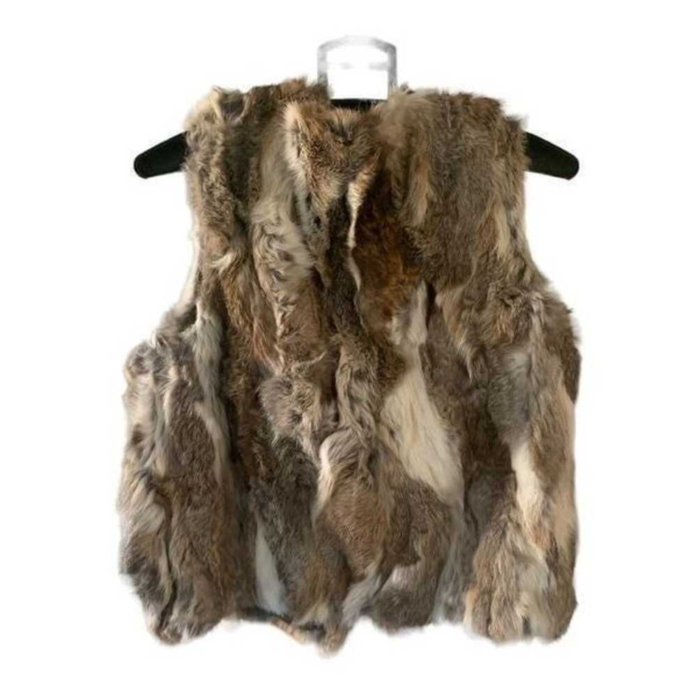 Multicolored Fur Vest, NWOT, Saks Fur Salon - image 2