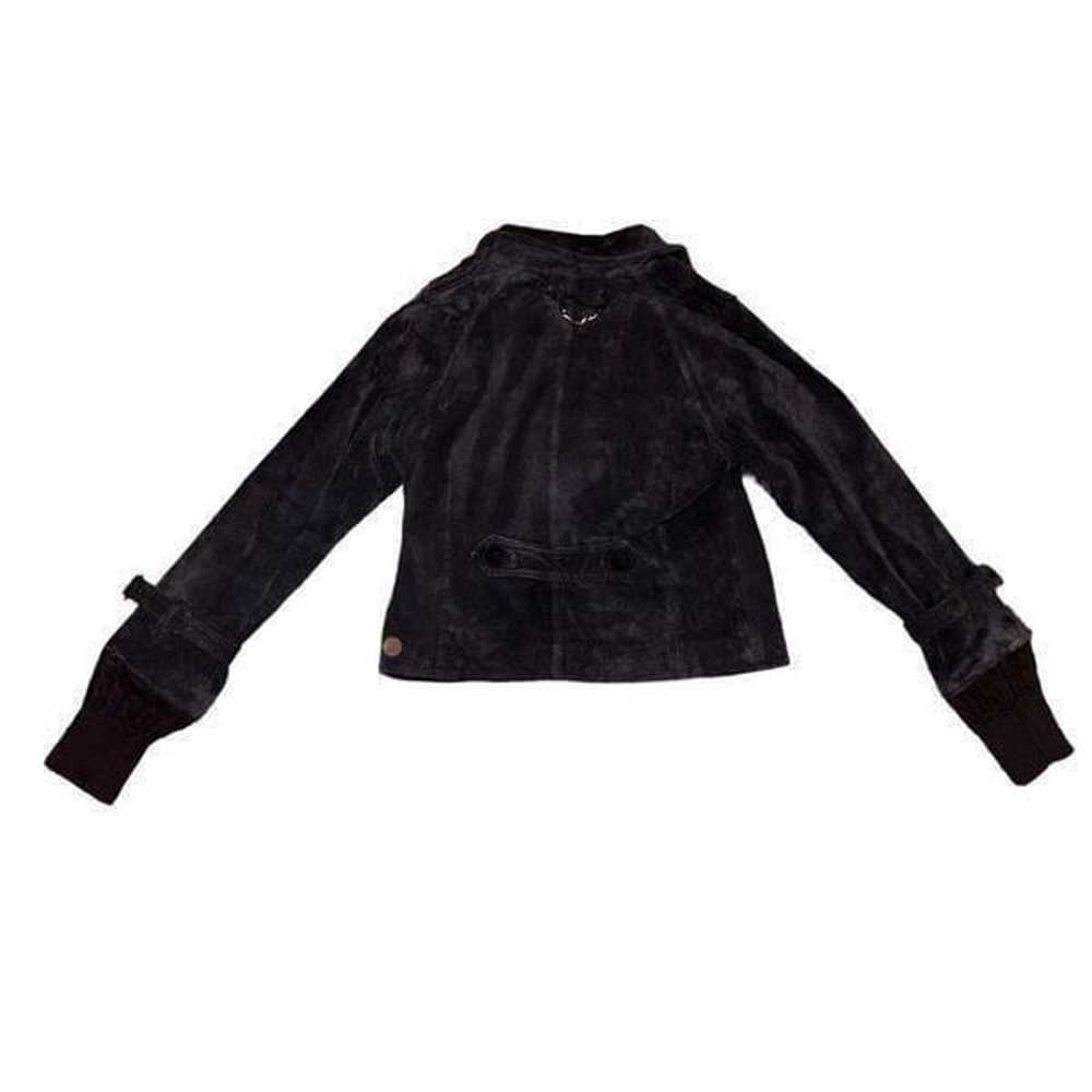 Hugo Boss Women’s Black Pigskin Leather Jacket Si… - image 2