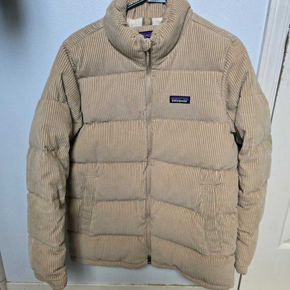 Patagonia cord fjord puffer jacket - image 2