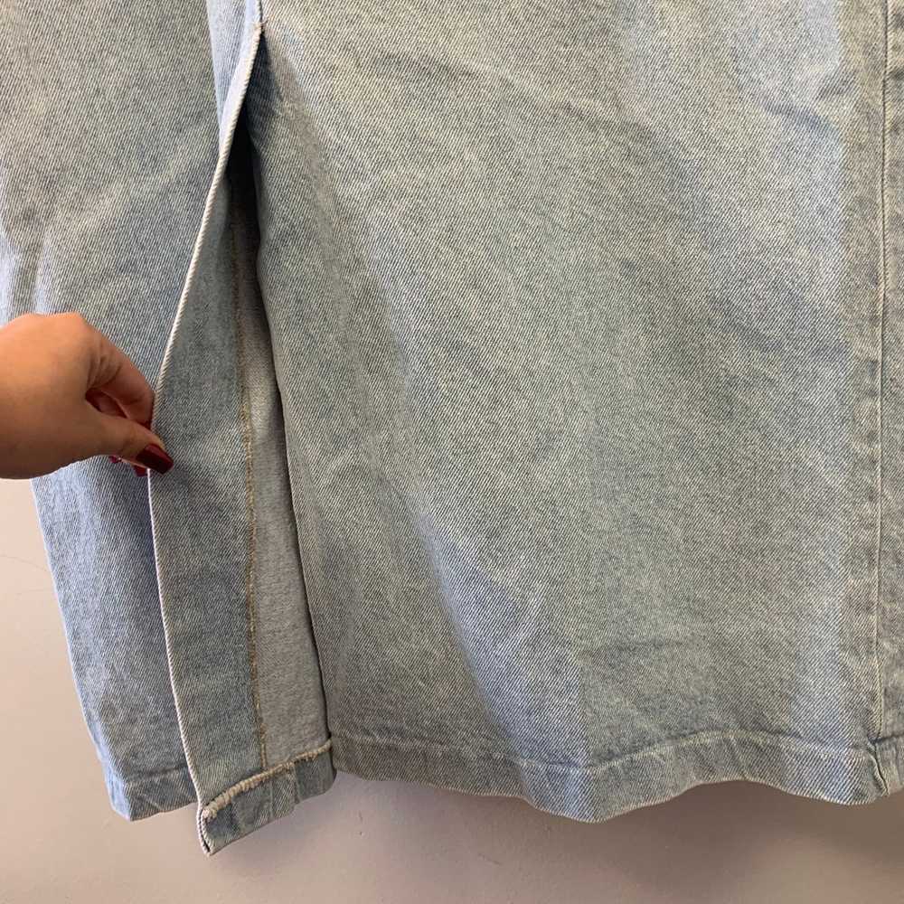 VTG Dungarees Long Denim Jacket - image 6