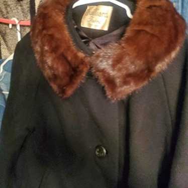 Vintage Mink and Wool Coat - image 1