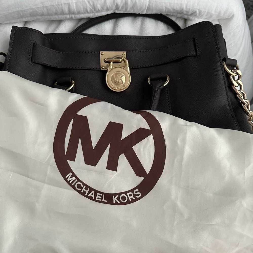 Michael Kors vintage leather handbag - image 2