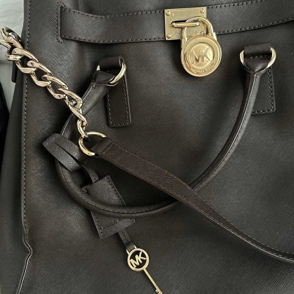 Michael Kors vintage leather handbag - image 4