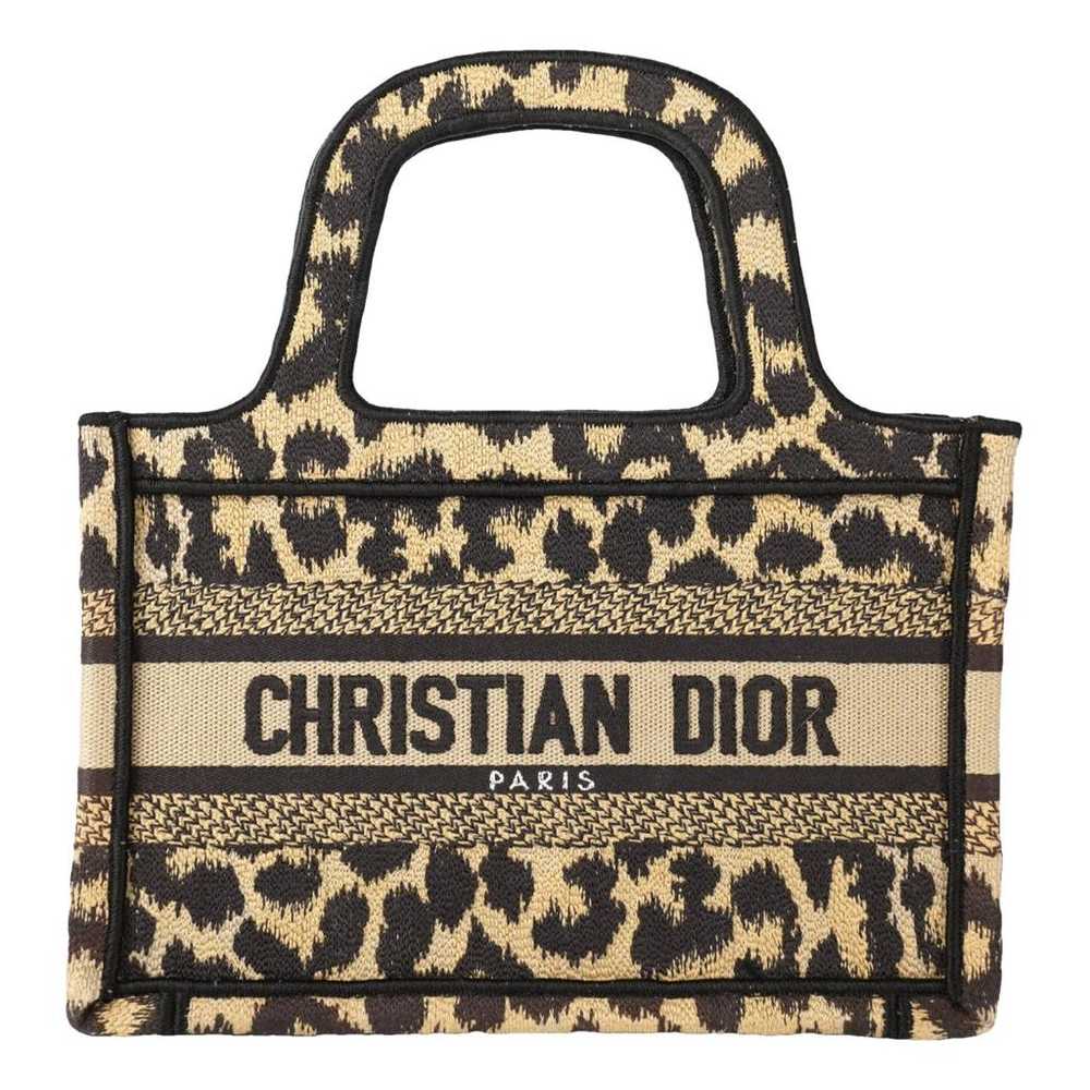 Dior Book Tote cloth handbag - image 1