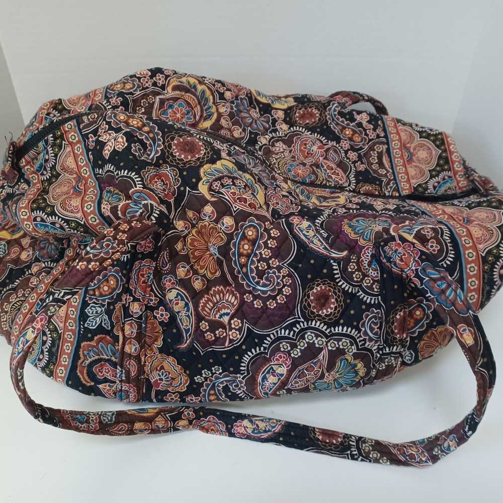 Vera Bradley Large Traveler Duffel Kensington Bag… - image 1