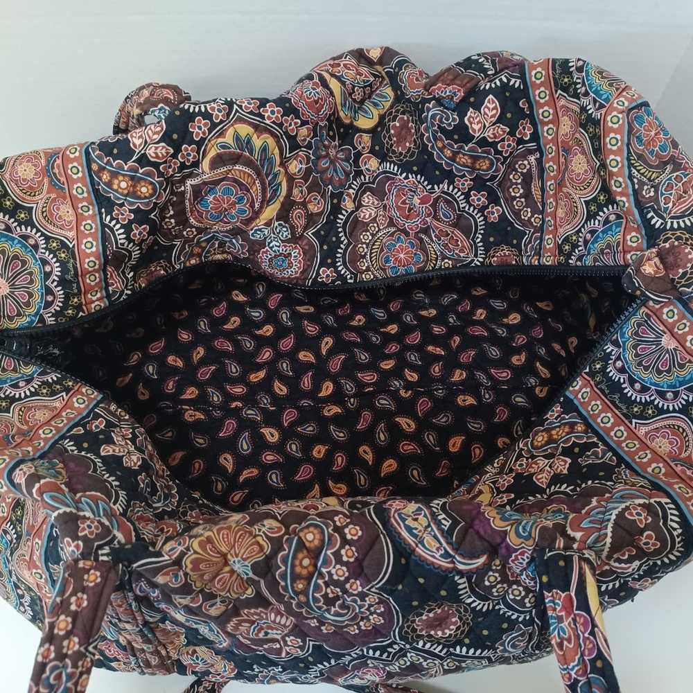 Vera Bradley Large Traveler Duffel Kensington Bag… - image 3