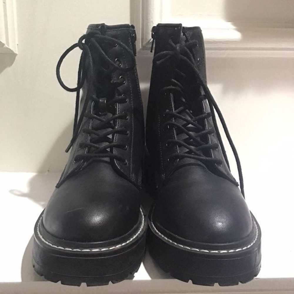 Lace Up Combat Boots - image 5