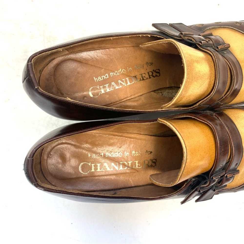 Vintage Chandler’s Two Tone Square Toe Mary Jane … - image 8