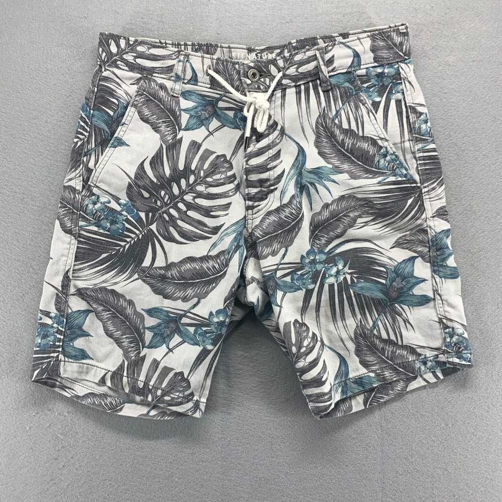 Levi's Levis Shorts Mens 30 Gray Chino Tropical F… - image 1