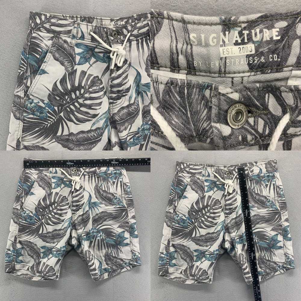 Levi's Levis Shorts Mens 30 Gray Chino Tropical F… - image 4