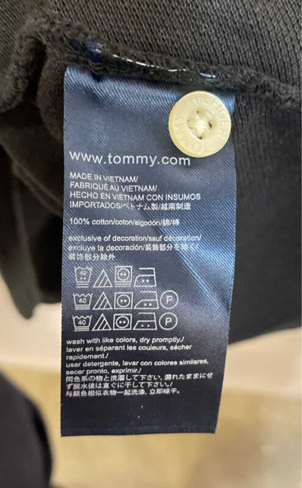 NWT Tommy Hilfiger Mens Black Cotton Custom Fit C… - image 5