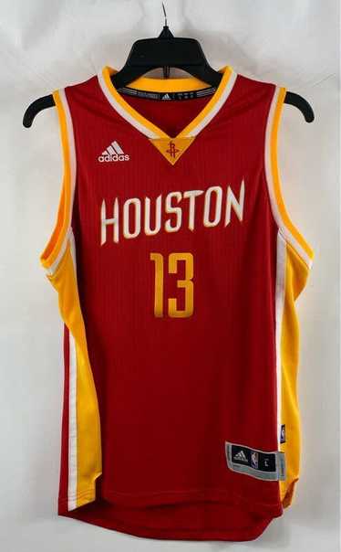 Adidas Mens Red Houston Rockets James Harden #13 B