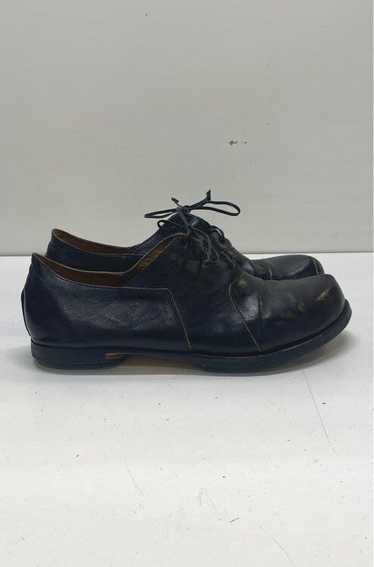 Cydwoq Leather Lace Up Loafers Black 12