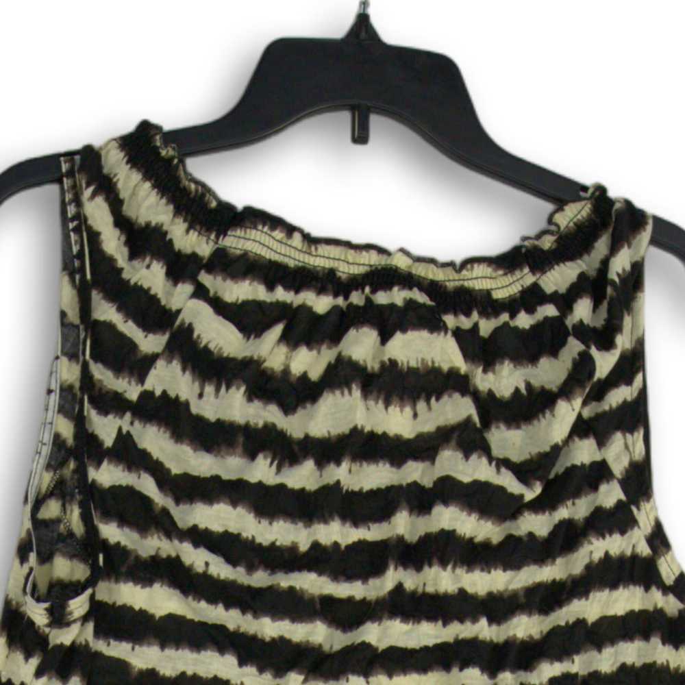 NWT Daisy Fuentes Womens Multicolor Striped Sleev… - image 4