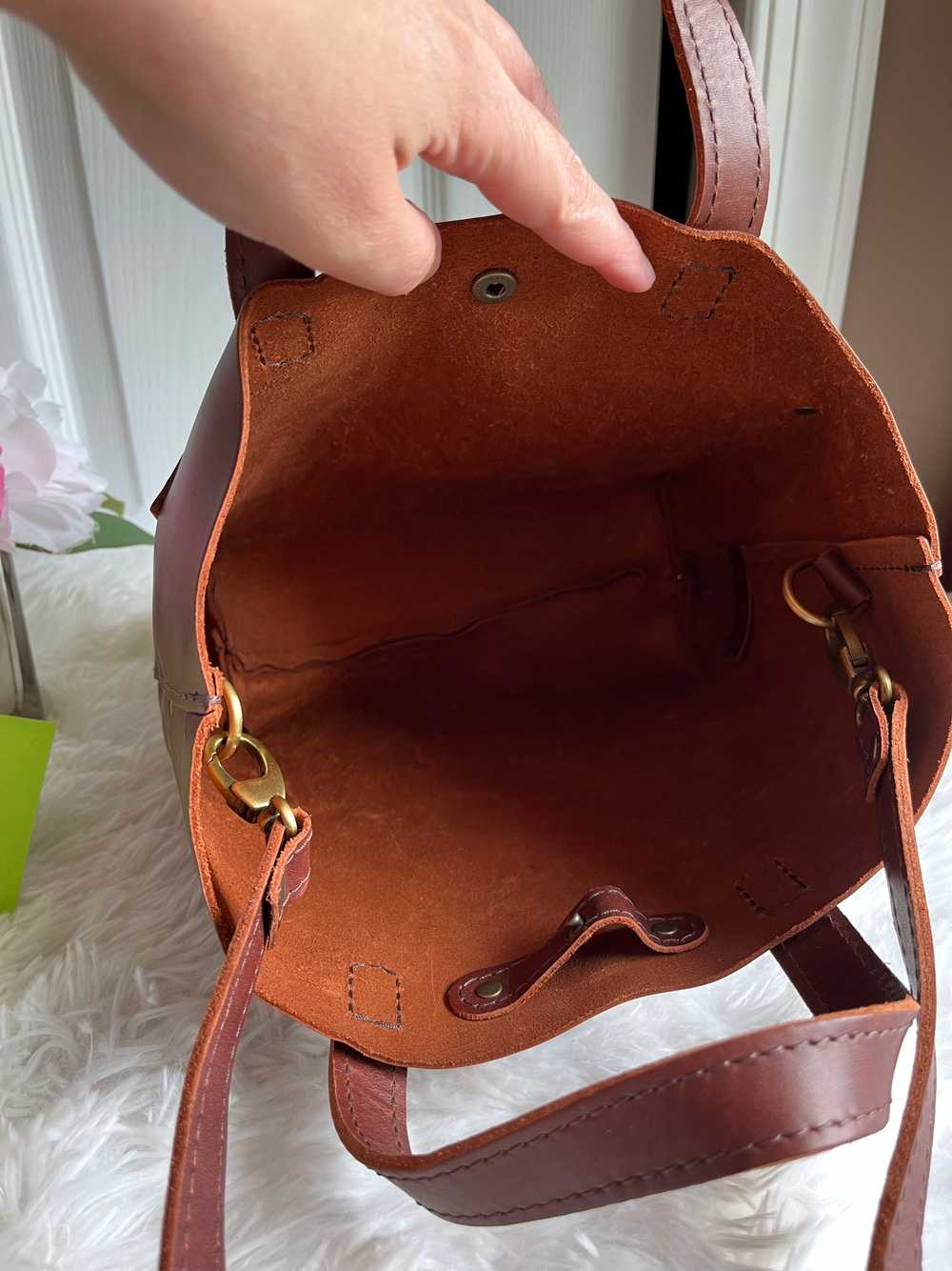 Portland Leather 'Almost Perfect' Mini Crossbody - image 8