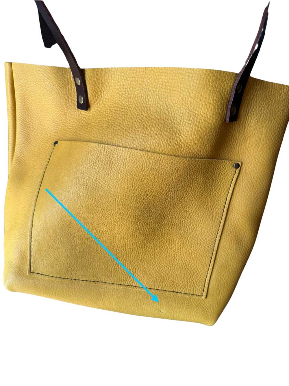 Portland Leather 'Almost Perfect' Leather Tote Bag - image 2