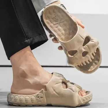 Designer × Japanese Brand Skull slippers - image 1