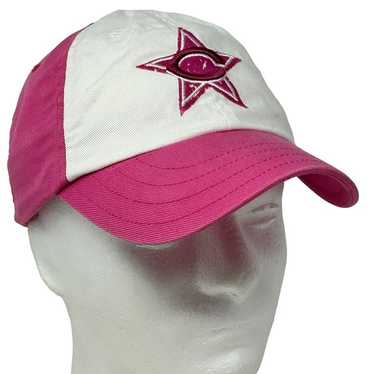 Cincinnati Reds Vintage Y2Ks Dad Hat Pink MLB Nik… - image 1