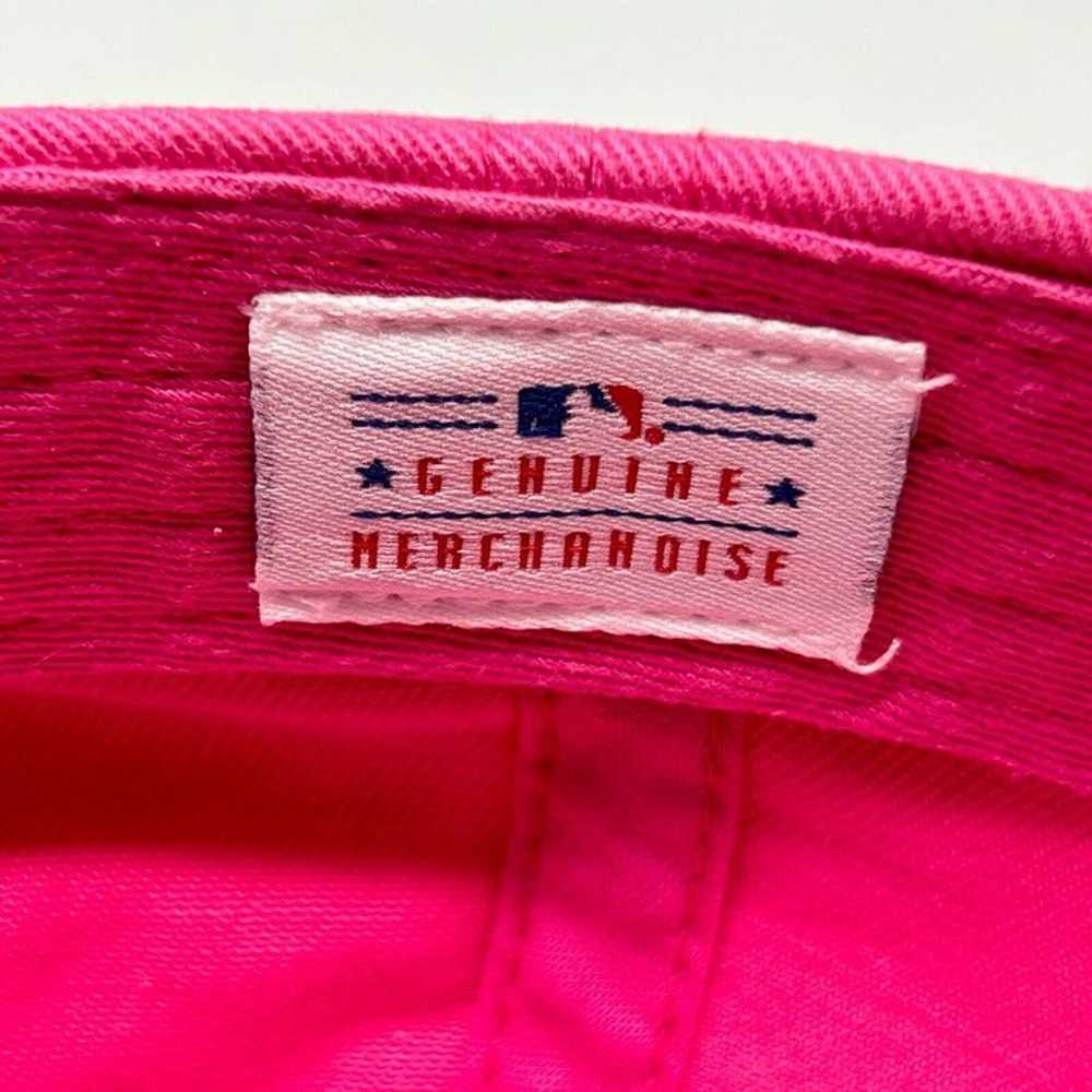 Cincinnati Reds Vintage Y2Ks Dad Hat Pink MLB Nik… - image 9