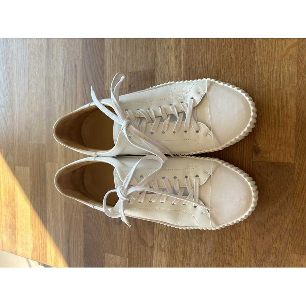 Jil Sander Leather trainers - image 2