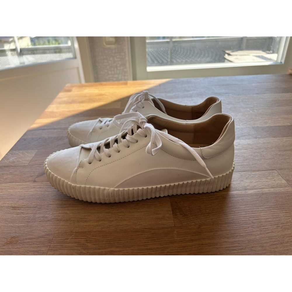 Jil Sander Leather trainers - image 3